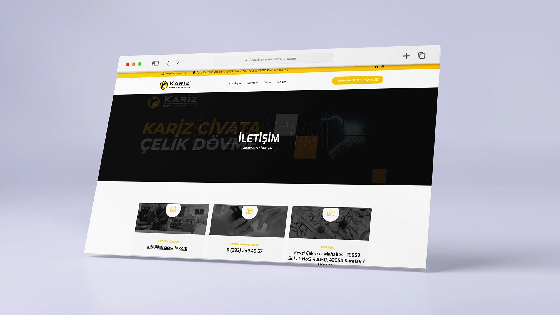 Kariz Civata - Web Sitesi